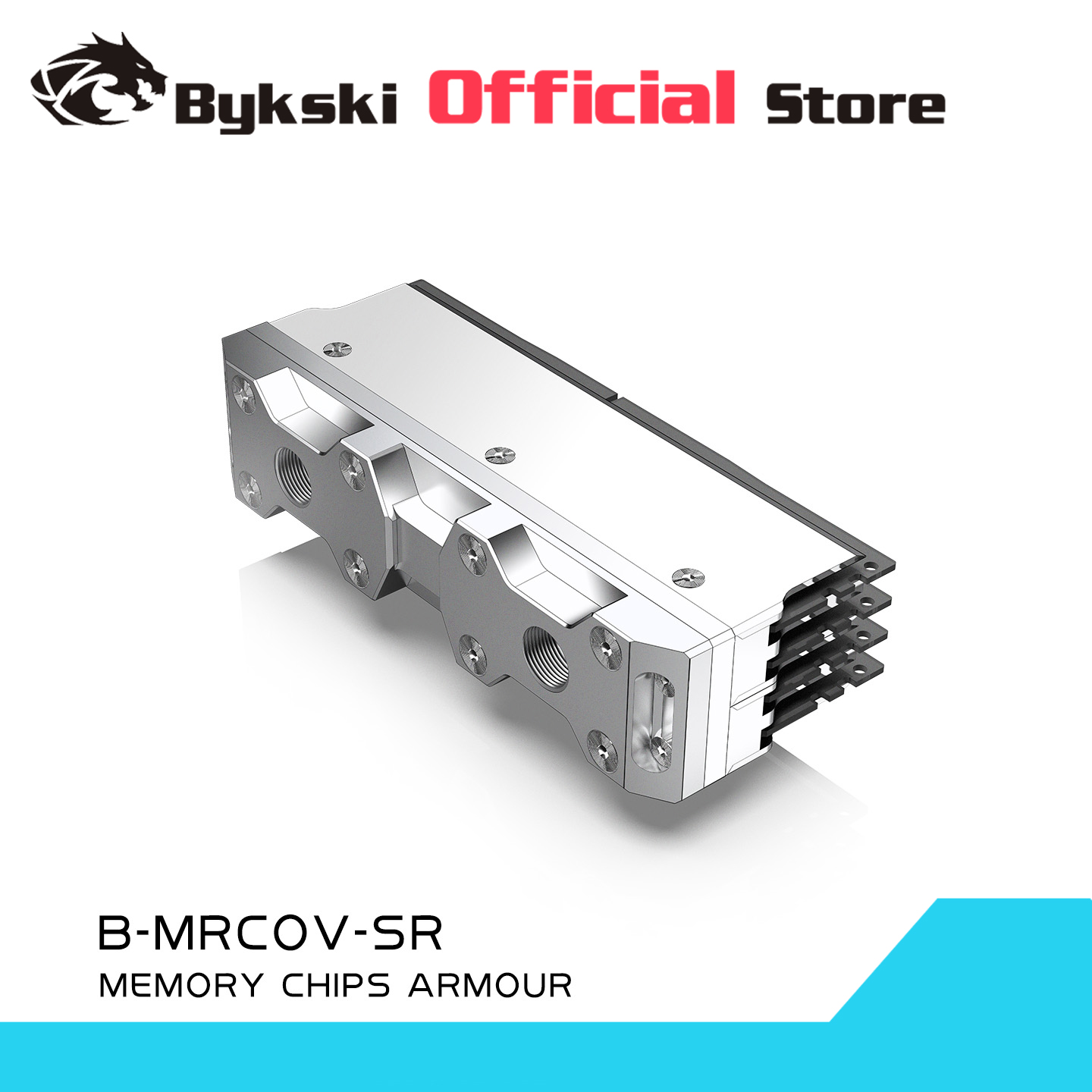 Ddr5 Rgb Ram - Bykski servidor memória bloco de água