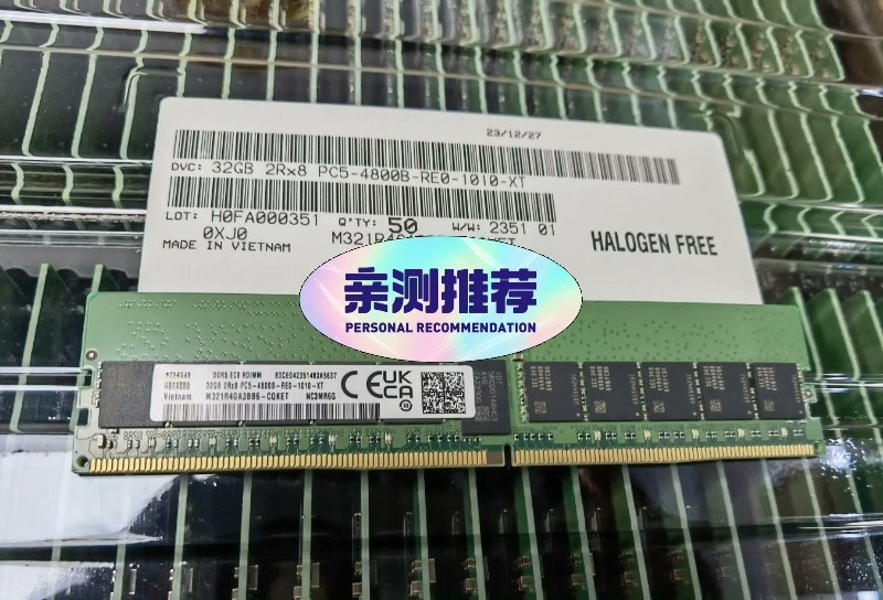 Ddr5 4800Mhz - Memória RAM para Servidor Samsung 32GB