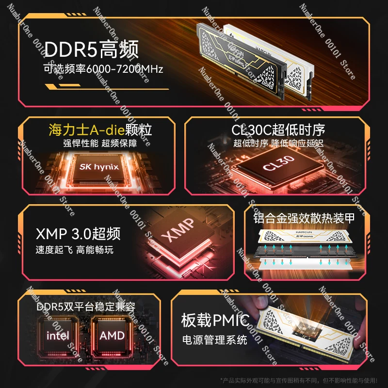 Módulo de memória DDR5 16GB 60 - Ddr5 16Gb 6000Mhz avaliação e preço