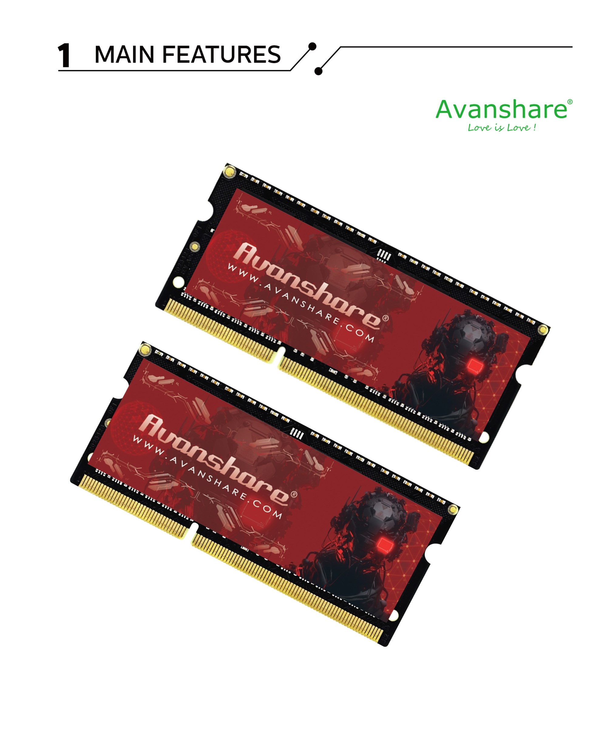 Memória RAM Avanshare DDR5 DDR - Ddr5 4800Mhz avaliação e preço