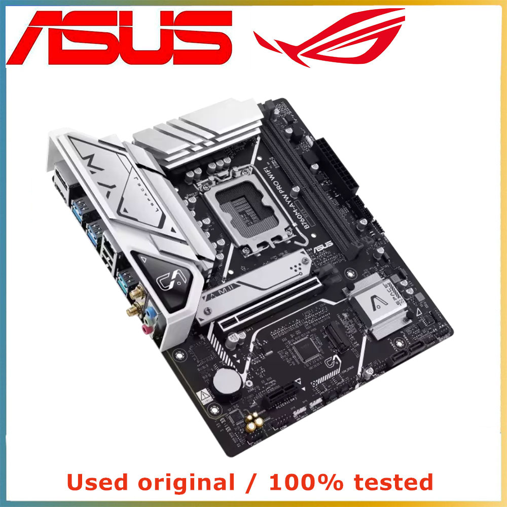 Placa-mãe ASUS B760M-AYW PRO W - Ddr5 Kit avaliação e preço